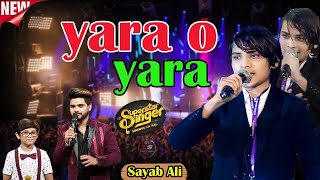 Yara o yara Indian idol  Live Singing By soyab ali  Kakali studio  New song2024 [upl. by Lim314]