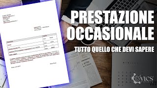 Prestazione occasionale tutto quello che cè da sapere  Metodo VICS [upl. by Airotkciv]