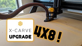 XCarve 4x8 Upgrade With Zenbot CNC [upl. by Rema648]