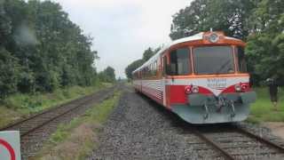 Trains Denmark Lemvigbane Incl cab rides [upl. by Zephaniah]