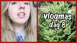 VLOGMAS DAG 8 KERSTBOOM KOPEN BIJ IKEA [upl. by Adnol831]