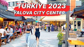 Discover Yalova City Center 2023 Mesmerizing 4K Walking Tour of Enchanting Sights yalova [upl. by Antonina]