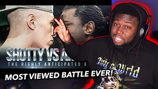 SHOTTY HORROH VS ARSONAL 🔥  FULL BATTLE REACTION [upl. by Rehpinnej92]