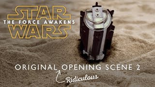 Star Wars The Force Awakens  Original opening scene 2 [upl. by Reed192]