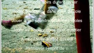 Boom Desjardins  Jveux Pas Vieillir with lyrics [upl. by Doris]