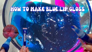 HOW TO MAKE LIP GLOSS IN UNDER 3 MINUTES [upl. by Jat]