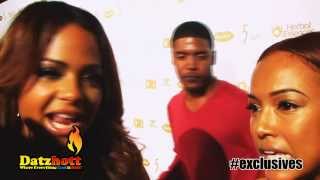 GRAMMY AWARDS Interview with Christina Milian amp Karrueche Tran ChristinaMilian karrueche [upl. by Ailaroc]