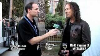 Metallicas Kirk Hammett talks to Eric BlairingOut [upl. by Ayihsa]