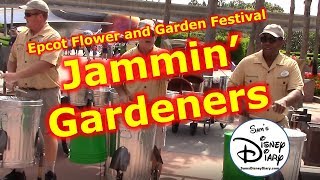 Epcot International Flower and Garden Festival  Jammin Gardeners  2019  Walt Disney World [upl. by Aisile]