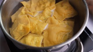 How to Make Fresh Ravioli at Home  Shrimp Ravioli [upl. by Archer]