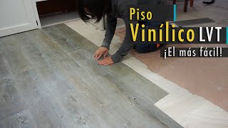 Como Instalar PISO LAMINADO VINILICO LVT  Tutorial Paso a Paso [upl. by Vinny]