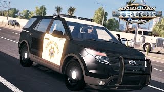 American Truck Simulator  Highway Patrol [upl. by Ennagrom]