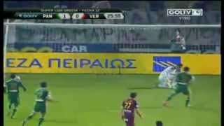 Panathinaikos  Veria 21 Goals GOLTV 30112014 [upl. by Kerry]