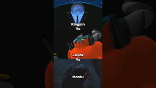 Kingpin Vs Zavok Vs Mordu nonillumination memes shorts [upl. by Ahtamas]