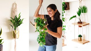 How to water Hanging Indoor Plants [upl. by Karyl]