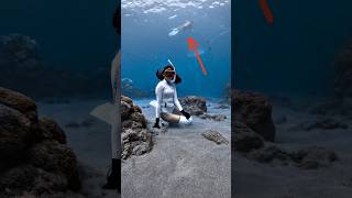 How to Breathe Underwater and Stay DRY  Snorkel Hacks underwaterbreathing underwaterview shorts [upl. by Euqinehs]