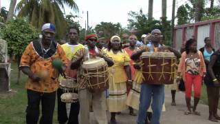 Dia de Garifuna Livingston Guatemala [upl. by Atnomed]