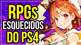 10 RPGs ESQUECIDOS e EXCELENTES do PS4 [upl. by Anaujnas832]