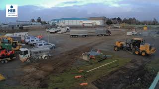 Hornby Centre Early Works Time Lapse 2021 04 09 to 2021 07 13 [upl. by Ycam]