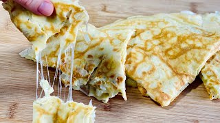 CRÊPES SALÉES MOELLEUSES GARNIES D’UNE FAÇON ORIGINALE  Facile et rapide Deli cuisine [upl. by Oyr123]