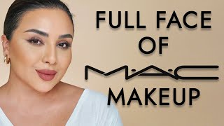 Full Face MAC Makeup Tutorial  Nina Ubhi [upl. by Anitrak207]