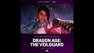 GameFly Video Game Rentals  Dragon Age The Veilguard  Rent amp Save  SQHRO dragonagetheveilguard [upl. by Fondea]