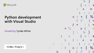 Visual Studio 2019 Launch Python development with Visual Studio [upl. by Ailedroc]