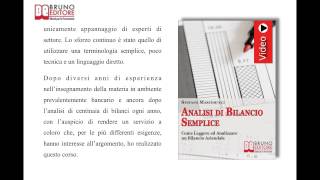 Analisi di Bilancio Semplice Videocorso Pratico [upl. by Acirrej]