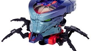 Beast Machines Megatron Megabolt Transformers Toy Review [upl. by Iatnohs]