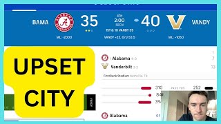 VANDERBILT BEAT 1 ALABAMA LOL [upl. by Eiknarf]