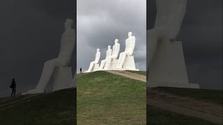 The ninemeterhigh sculpture “Man By the Sea “ Mennesket ved Havet [upl. by Enrika]