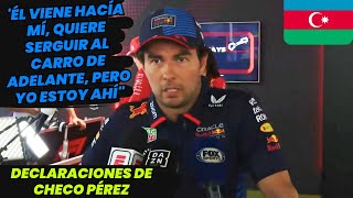 Esto dijo Checo Pérez De cómo fue el accidente con Sainz quotNo mereciamos un Final Asíquot F1 radio [upl. by Sirrad]