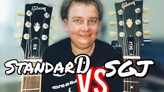 Gibson SG STANDART VS Gibson SGJ  ОБЗОР  СРАВНЕНИЕ [upl. by Eicnarf]