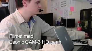 Esonic CAM3 HD Skjult kamera i penn [upl. by Olemrac]