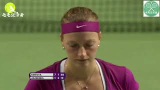 Kvitova vsAzarenka Highlights  2011 Finals Final [upl. by Lorie421]