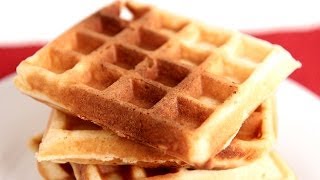 Belgian Waffles Recipe  Laura Vitale  Laura in the Kitchen Episode 782 [upl. by Flieger739]