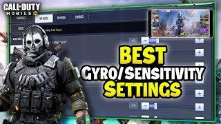 Best SensitivityGyroscope Settings For Cod Mobile📲 MP amp BR codm [upl. by Kelwin218]