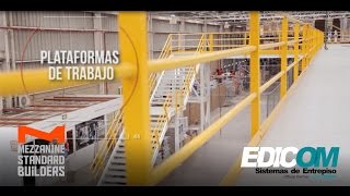 EDICOM SISTEMAS DE ENTREPISO Y MEZZANINES MÉXICO Y CENTROAMÉRICA [upl. by Campbell]