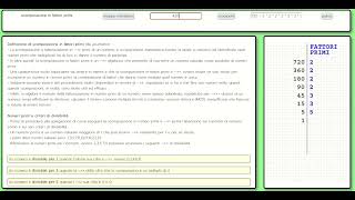 scomposizione in fattori primi [upl. by Eelasor986]