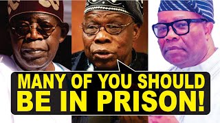 Tinubu amp Other Nigerian Leaders Mostly Belong To Prison  Olusegun Obasanjo In Explosive Interview [upl. by Devon]