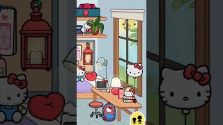 Hello Kitty and Gudetama Dorms Revisited tocagirlz [upl. by Ollopa629]