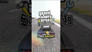 3 AMAZING MODS FOR GTA SAN ANDREAS gta gtasanandreas [upl. by Brine]