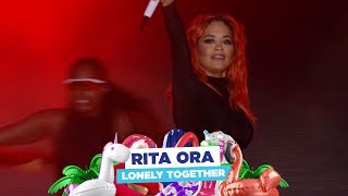 Rita Ora  Lonely Together live at Capitals Summertime Ball 2018 [upl. by Criswell]