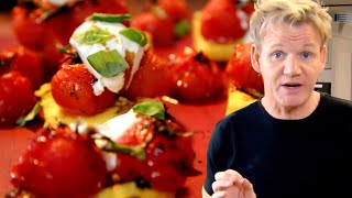 Surprisingly Easy Polenta amp Roasted Tomatoes With Gordon Ramsay [upl. by Geaghan]