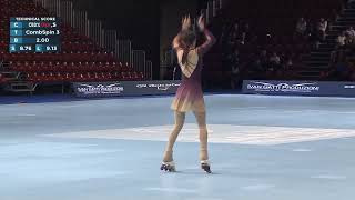 MARCELINA PALUSZKIEWICZ  Senior Ladies Inline Short program Italia 2024 [upl. by Cary]