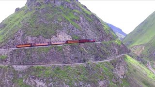 Devils Nose train 😱 worlds most dangerous railways  The devils nose  shock wave [upl. by Adolphus682]