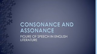 Consonance and assonance with examples figure of speech Urdu hindi explanation [upl. by Bower821]