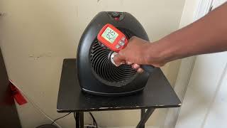 Vornado VH2 space heater test Heater test 20242025 2nd location [upl. by Py]