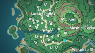 Detailed Stormstones Location for Chise Illusion of Tsurumi Island Genshin Impact [upl. by Elagiba881]