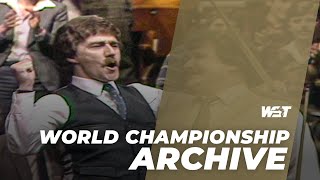 The First World Championship 147 1983  Cliff Thorburn vs Terry Griffiths [upl. by Anaeerb]